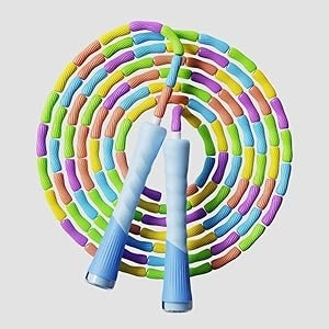 Bambusgriff verstellbares Springseil