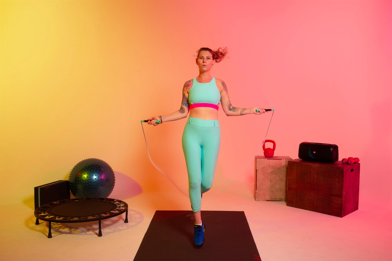 Jump Rope and Jogging Hybrid Workout