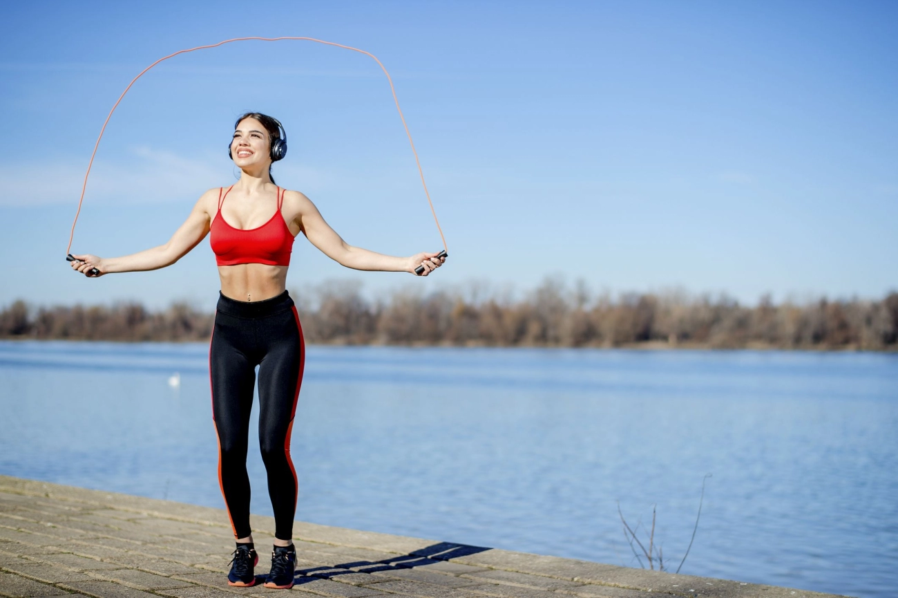 Seilspringen für Muskelstraffung und Ausdauer